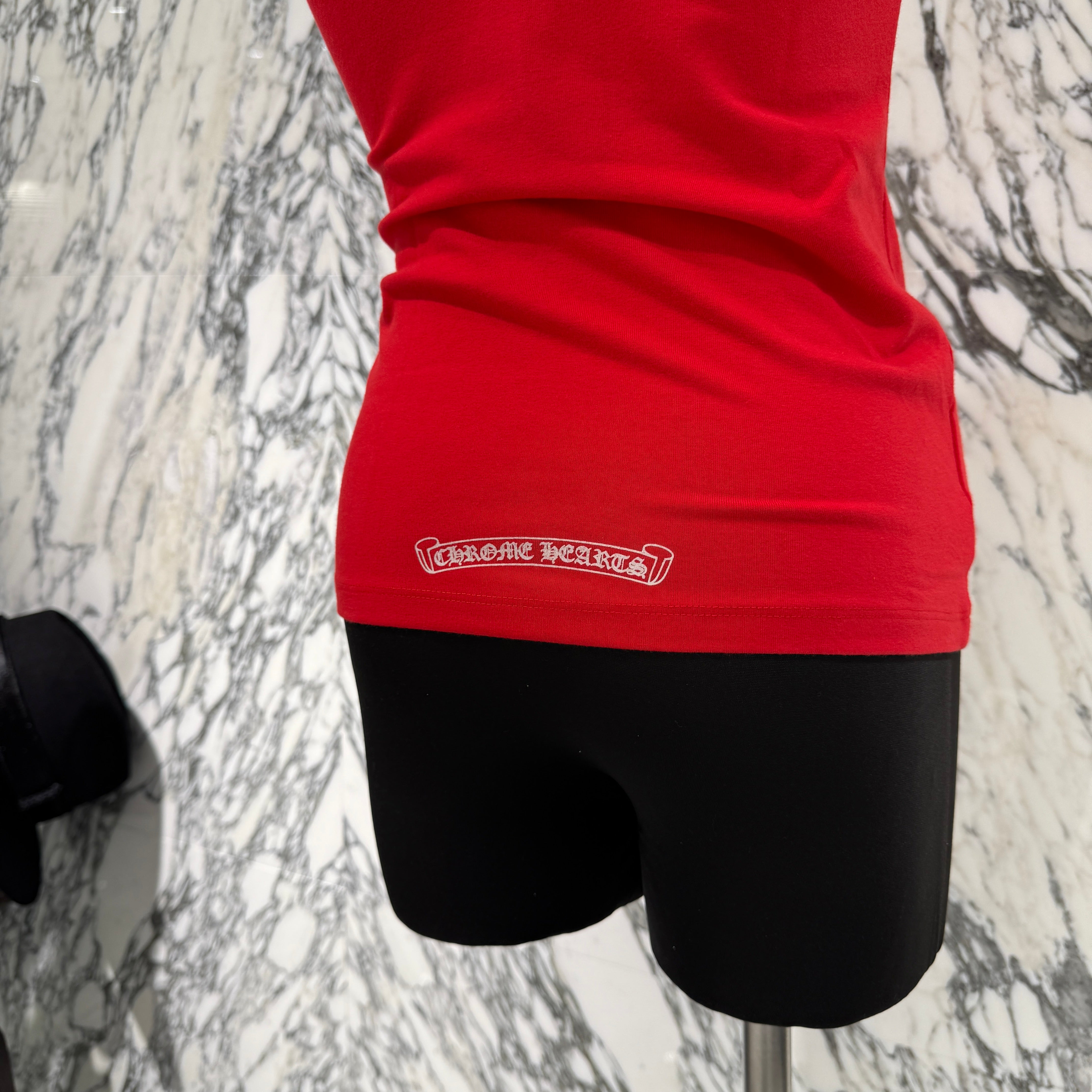 CHROME HEARTS Horseshoe Short Camisole Top Size M クロムハーツ