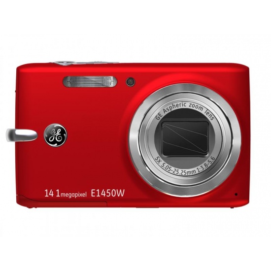 GE E1450W 14.1 Megapixel Digital Camera, 5X Optical Zoom, 2.7-inch