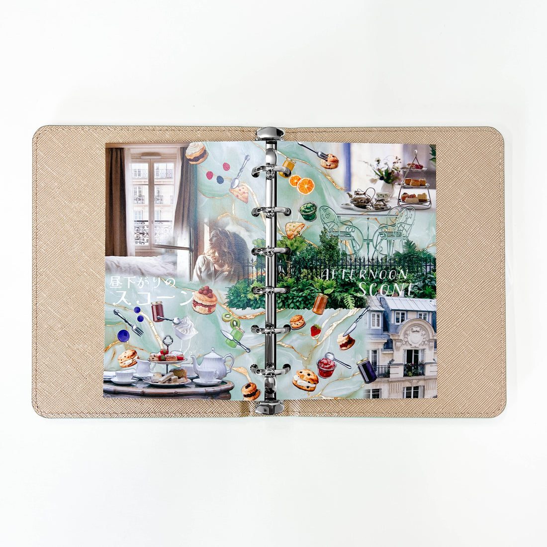 おすそ分けファイルコラージュ素材Blueダイカット付 感謝価格