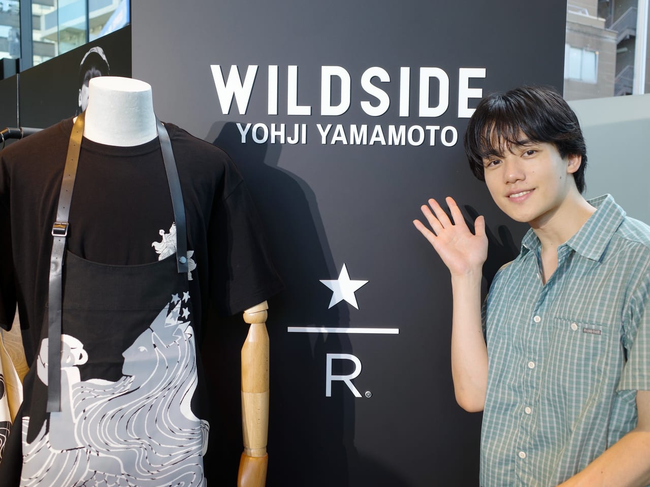 大型スタバコラボを試着してきた！】ワイルドサイド ヨウジヤマモトと