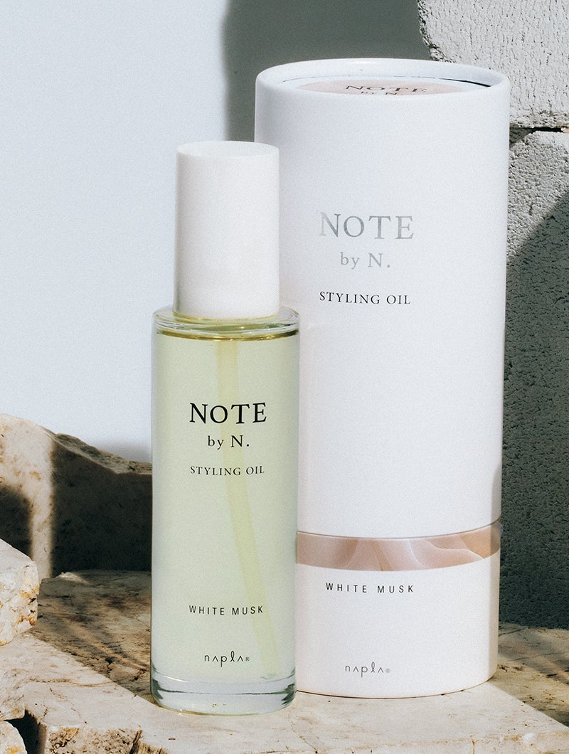 N.」から、いい香りのヘアオイル。NOTE by N.（ノート バイ エヌドット