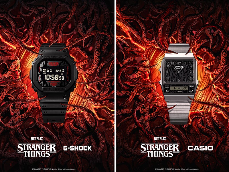 コラボG-SHOCK第2弾も！『ストレンジャー・シングス 未知の世界5』と