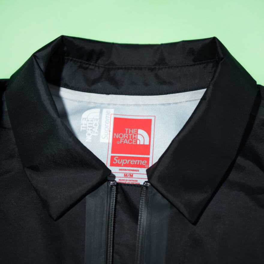 シュプリーム×ザ・ノース・フェイスの黒いコーチジャケットは“自分