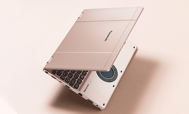 レッツノートの25周年を祝うカラフル天板「Let's note QV9シリーズ