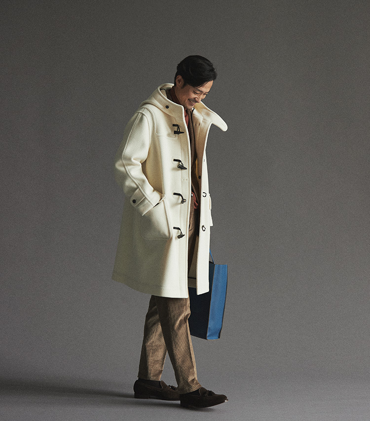 白いダッフルコートが似合う大人になりたい | MEN'S EX ONLINE |