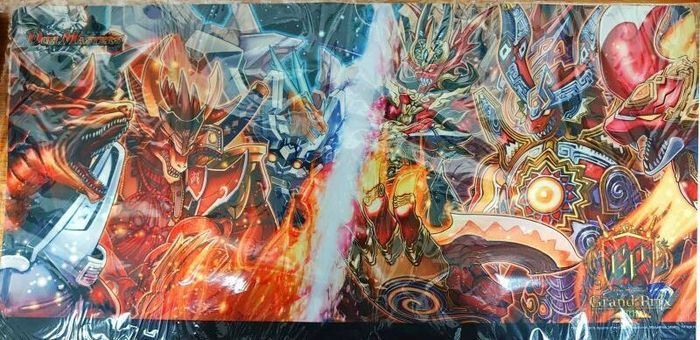 プレイマット『[GP8th]決闘者・チャージャー＆ボルシャック英雄譚