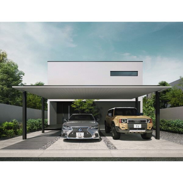 商品のみ】 三協アルミ F2 エフツー 3台用 基本タイプ 5772 H28 天井材：