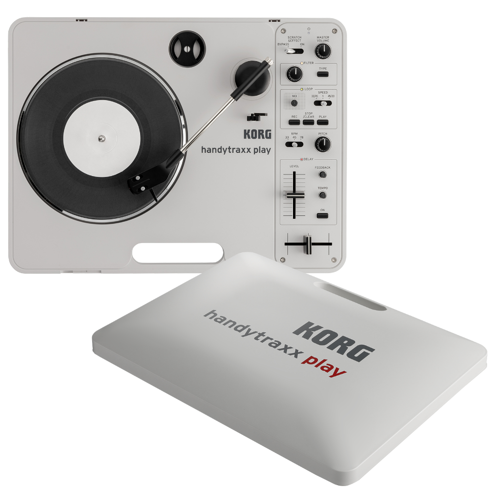 KORG ポータブルターンテーブル handytraxx play【福山楽器センター】