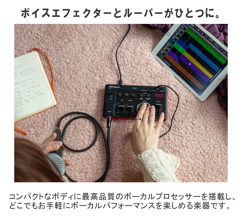 Roland AIRA ボイスエフェクター E-4【福山楽器センター】