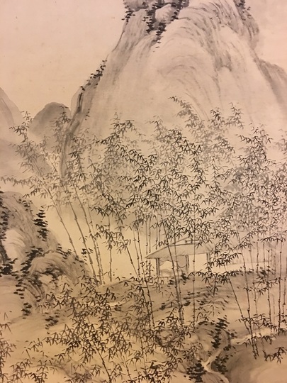 貫名海屋 竹渓書屋之図｜古美術・掛け軸の販売・買取・鑑定-松本松栄堂