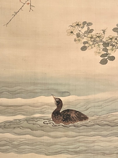 岡本秋暉 四季花鳥図｜古美術・掛け軸の販売・買取・鑑定-松本松栄堂