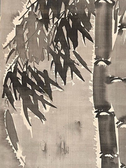 黄檗大鵬 墨竹図｜古美術・掛け軸の販売・買取・鑑定-松本松栄堂