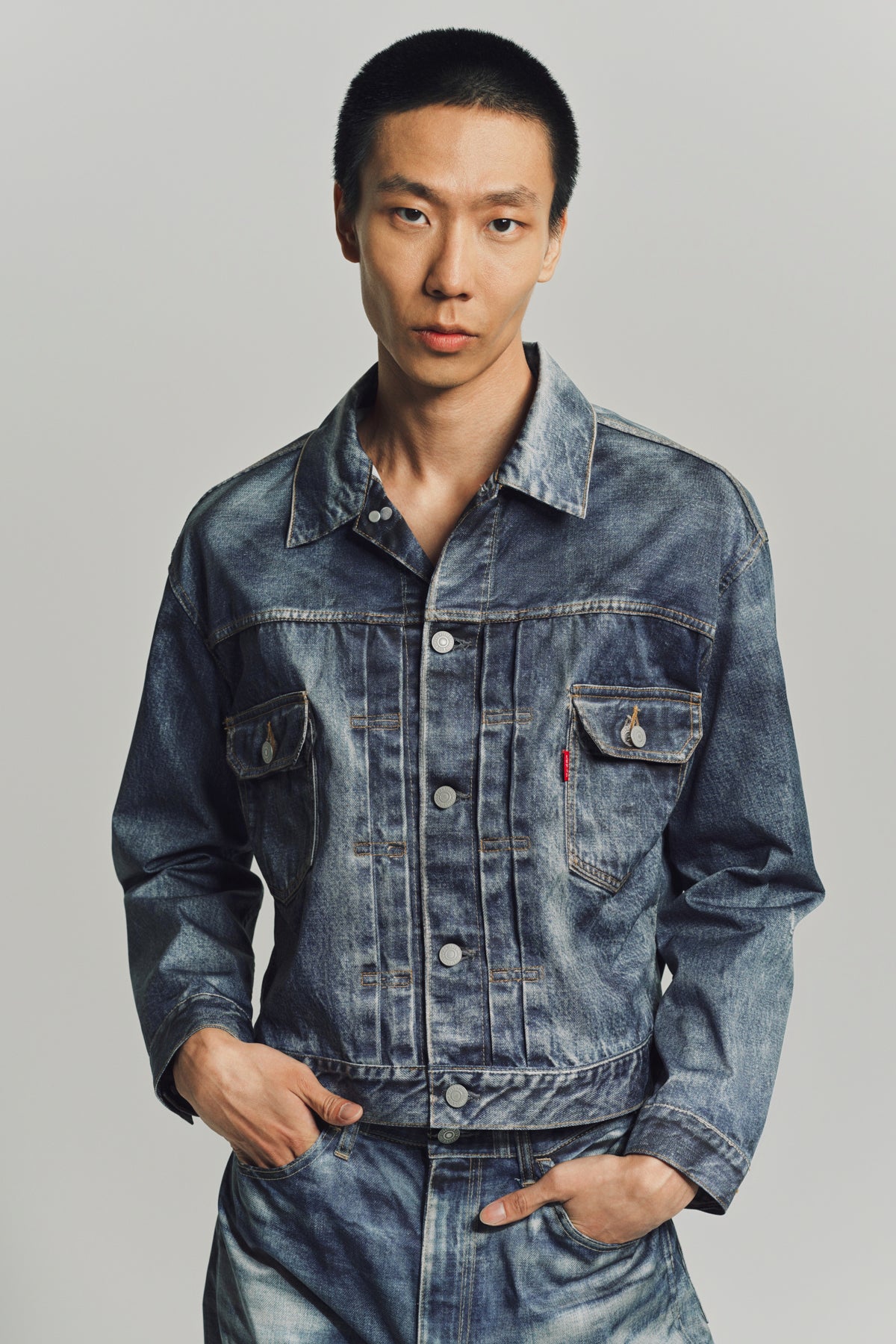 JUNYA WATANABE | LEVI'S BERBERJIN INKJET PRINTED JACKET
