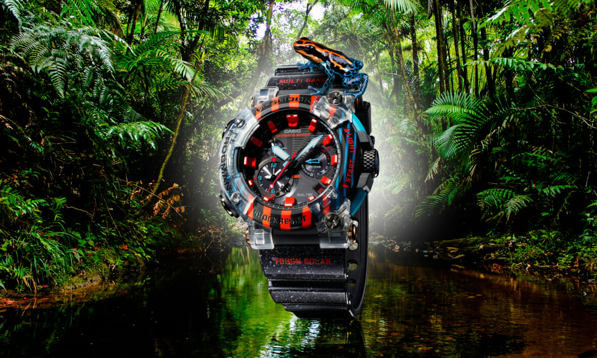 G-Shock Celebrates Frogman's 30th Anniversary With 'Poison Dart