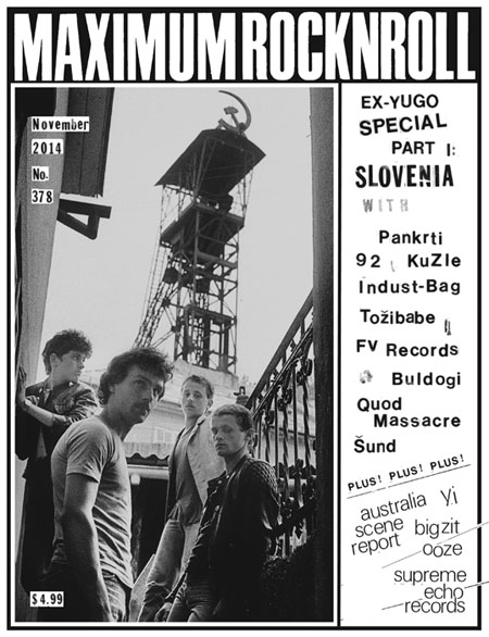 MRR #378 • November 2014 - MAXIMUM ROCKNROLL