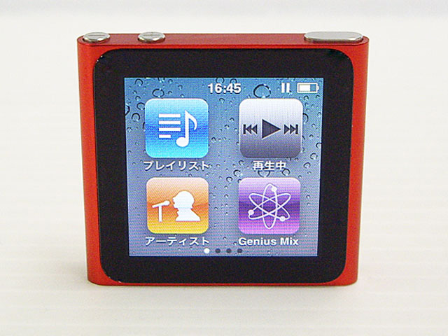新品Apple Apple iPod nano 第6世代 MC692J/A ピンク 中古品 iPod nano 第