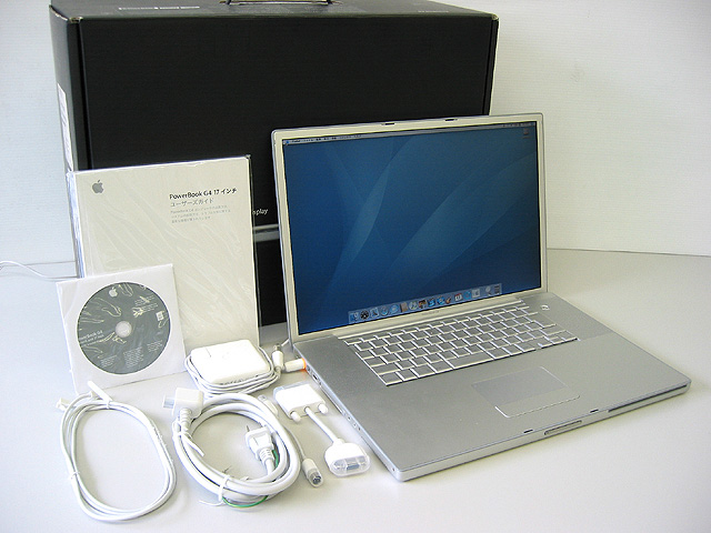 中古PowerBook G4 Aluminum 販売 通販 -Macパラダイス-