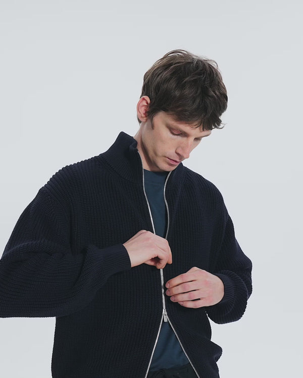 メンズ MACKINTOSH crafted by BATONER コットンドライバーズニット