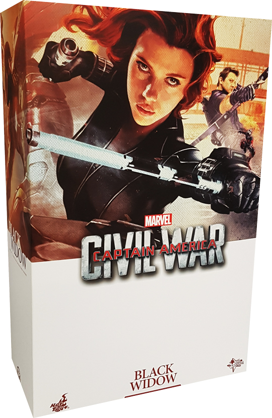 Captain America : Civil War - Black Widow Hot Toys - Machinegun