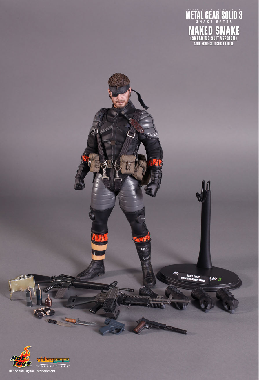 Metal Gear Solid 3 - Naked Snake Hot Toys - Machinegun