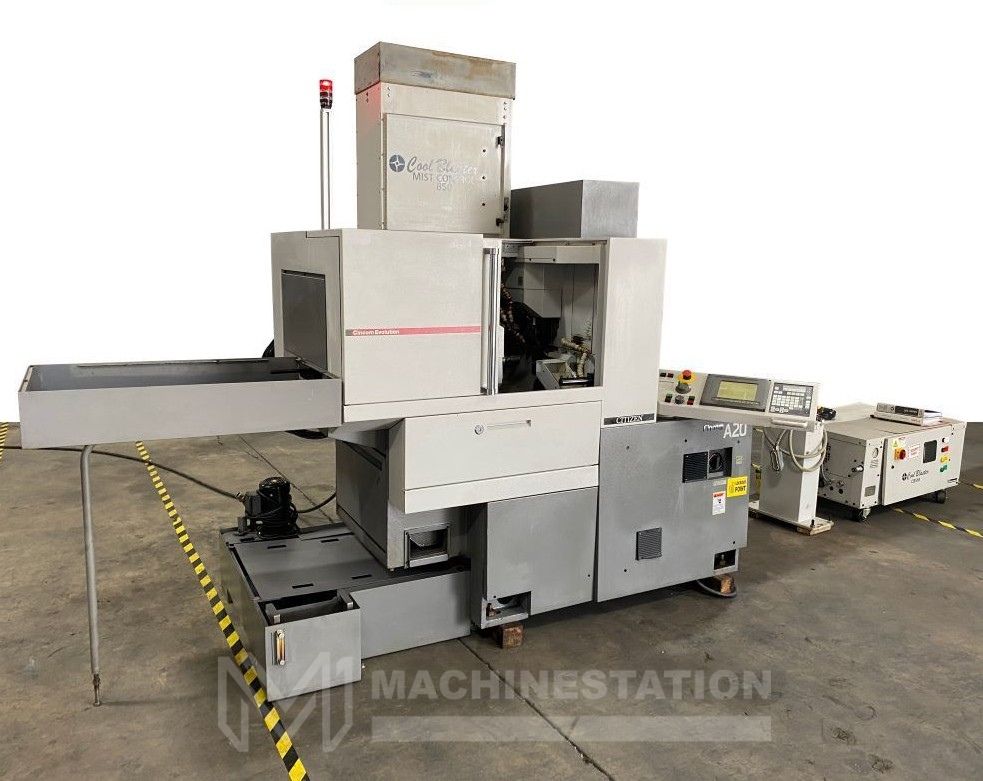Used Citizen Cincom A20VIIPL CNC Swiss Screw Type Automatic Lathe