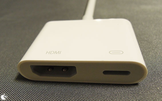 AppleのLightning接続HDMIアダプタ「Lightning - Digital AVアダプタ