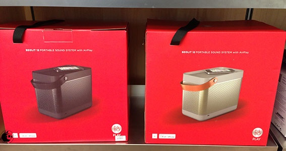 Apple Store、バング＆オルフセンのAirPlay対応 Wi-Fi ポータブル