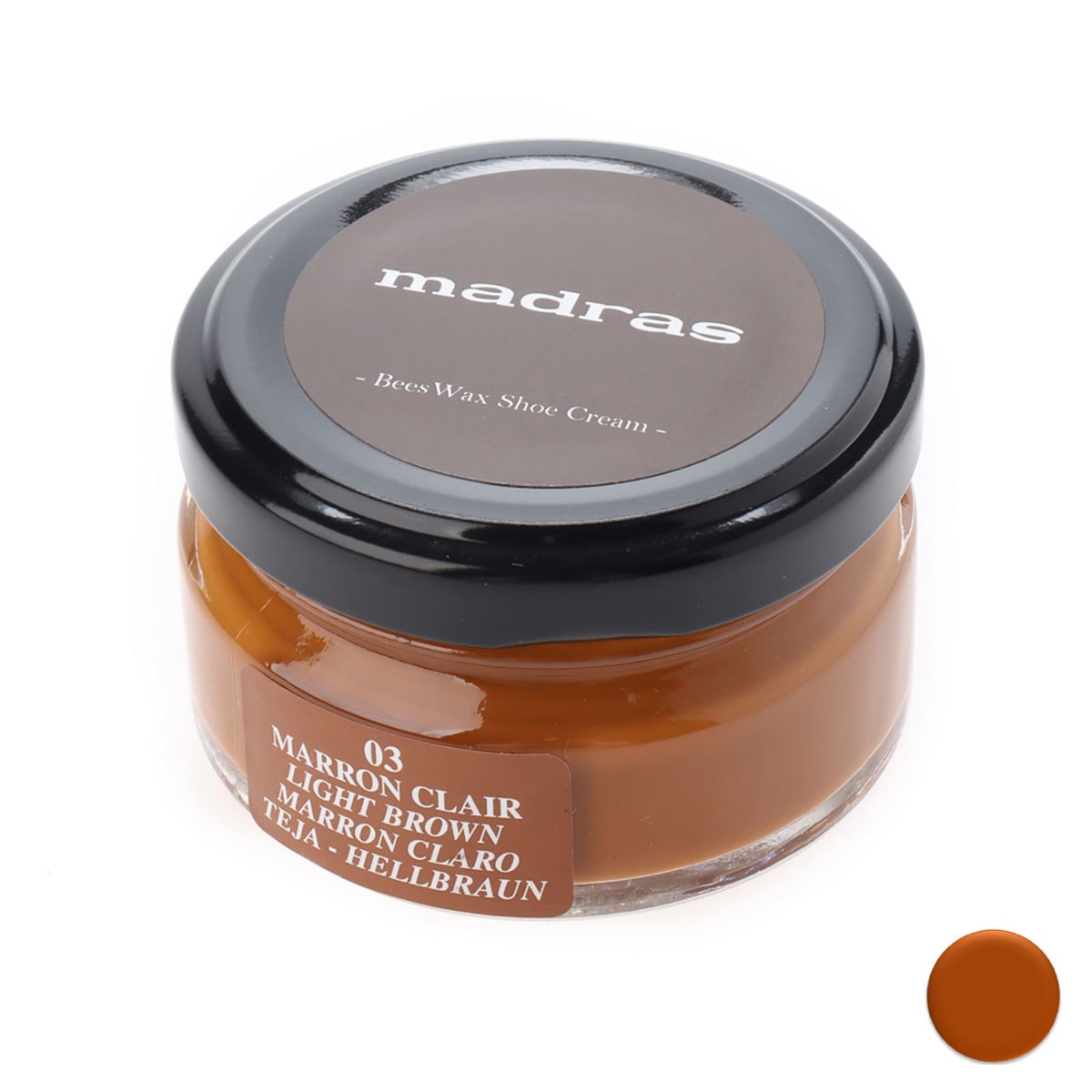 マドラス madras ☆ ビーズワックスシュークリーム（50ml）(FREE BLACK