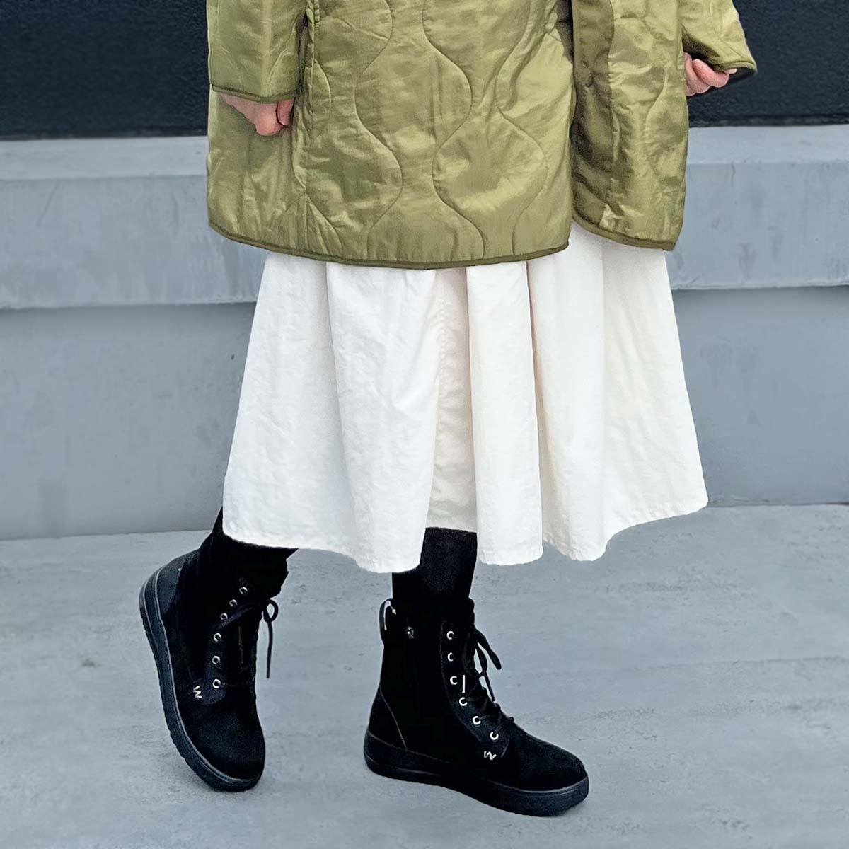 tsunoa♡マドラスウォーク 防水・透湿機能のショートブーツ 23.5 GORE