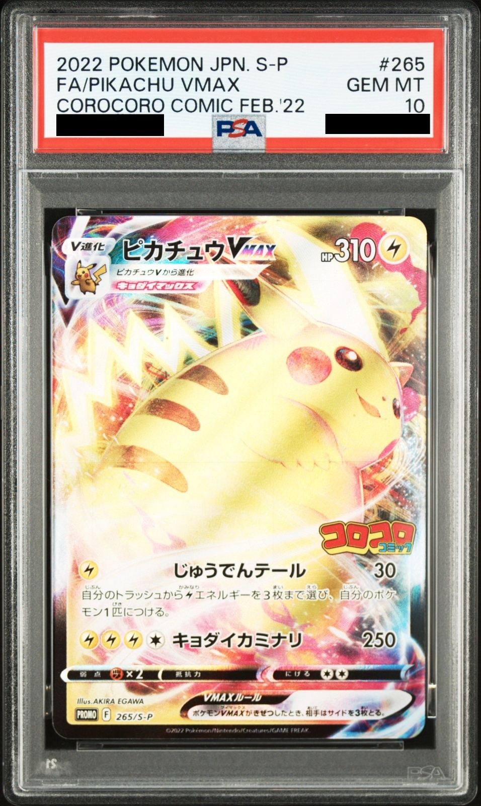 PSA10】 ピカチュウVMAX (プロモ) {265/S-P} [SS] - magi通販