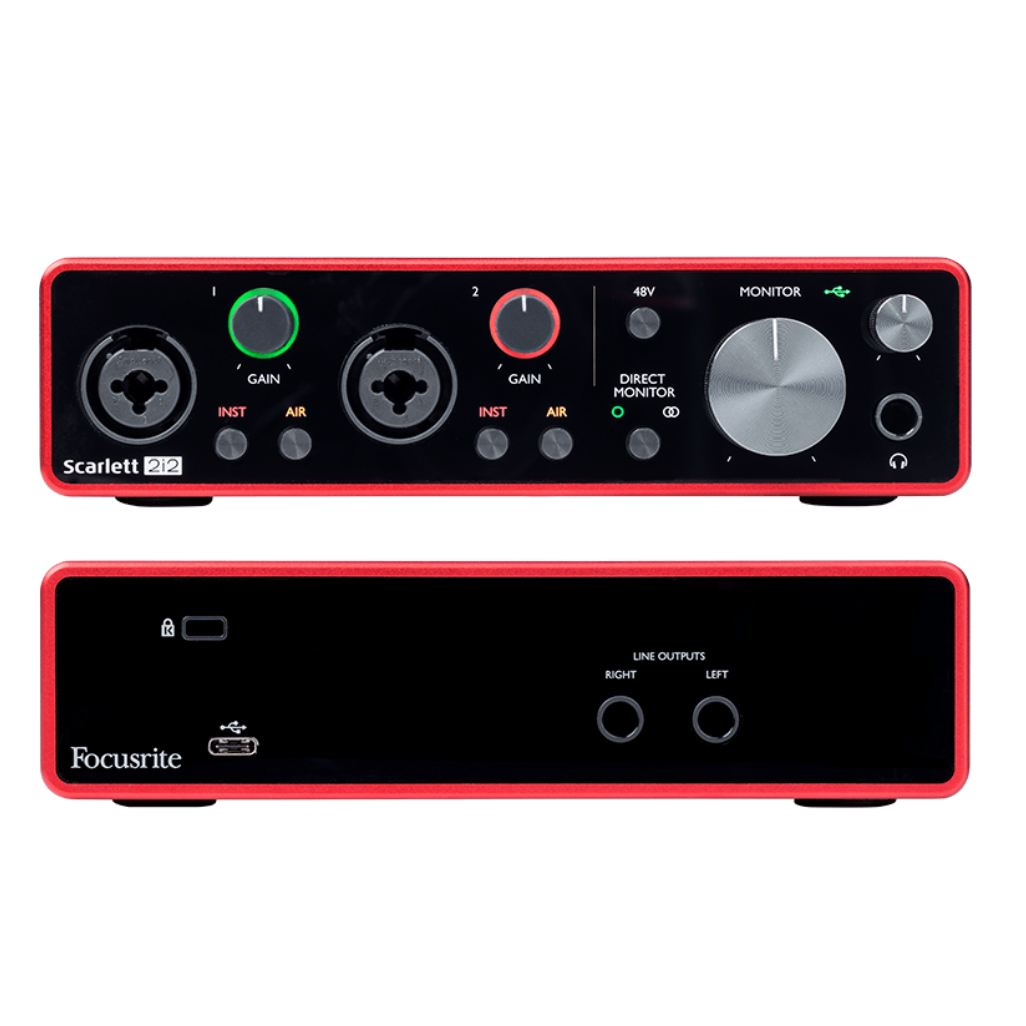 Focusrite Scarlett 2i2 3rd Gen USB Audio Interface