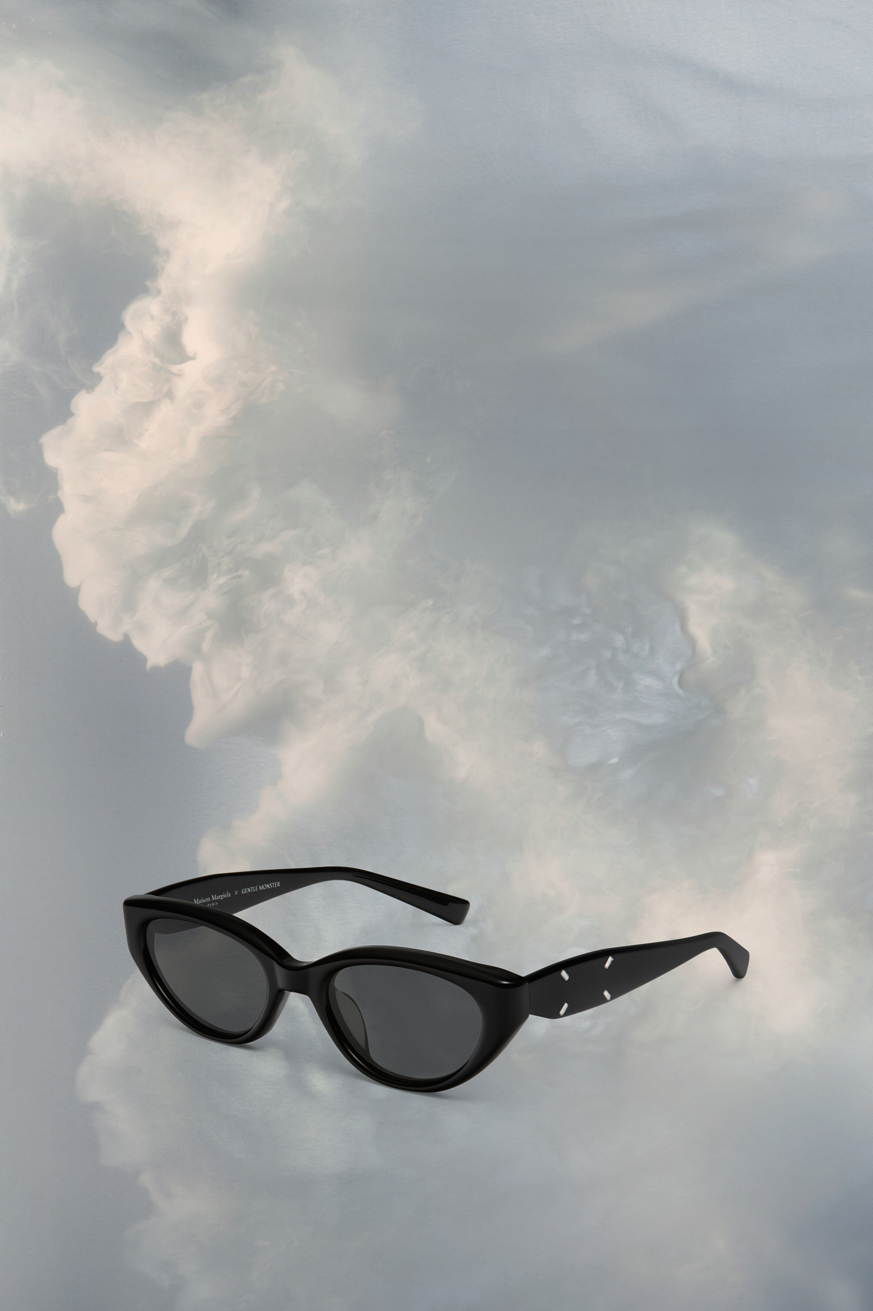 Black Cat-Eye Sunglasses x Gentle Monster | Maison Margiela