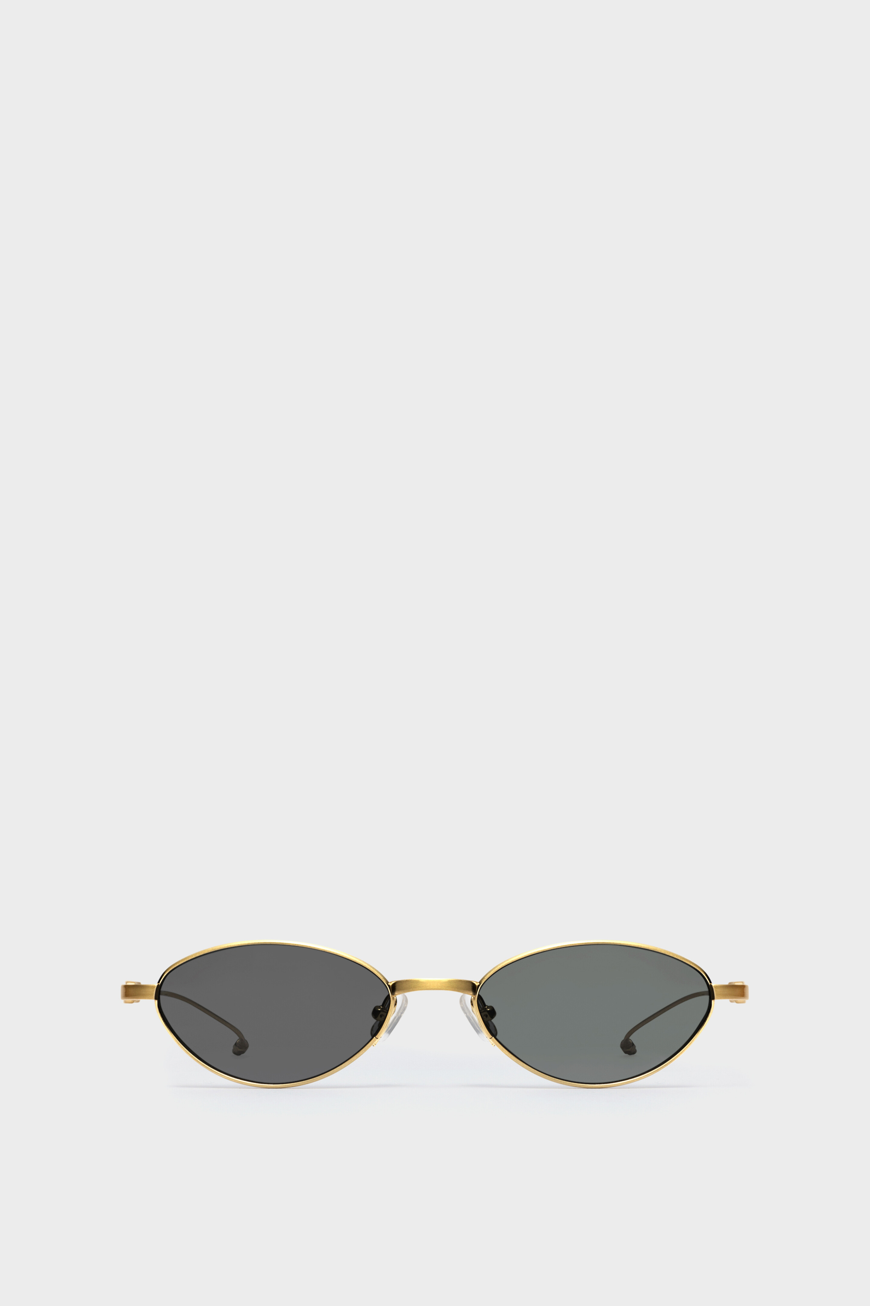 Curved Gold Sunglasses x Gentle Monster​ | Maison Margiela
