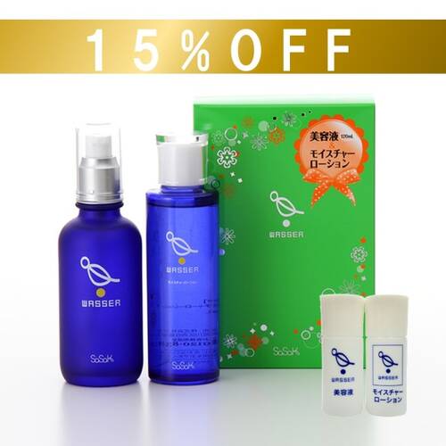 ◇【MS限定】バッサ 美容液120mL+モイスチャーローション120mL