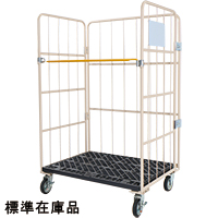 ロールボックスパレット カゴ台車 MPR-3 底板樹脂 株式会社マキテック