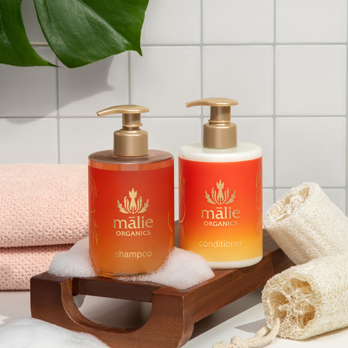 Mango Nectar Shampoo & Conditioner 14oz Set - Malie