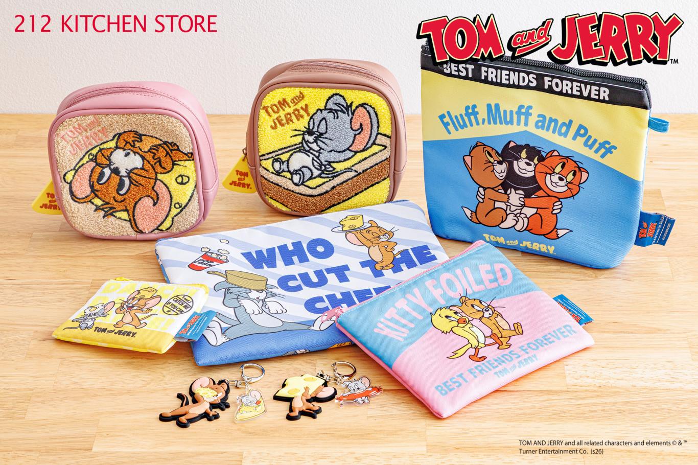 トムとジェリー』と212KITCHEN STOREとのコラボ商品が登場! - 212