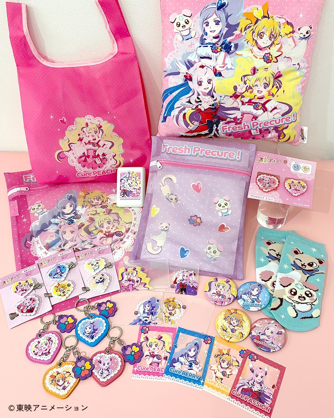 フレッシュプリキュア!』とのコラボ雑貨が新登場! - サンキューマート
