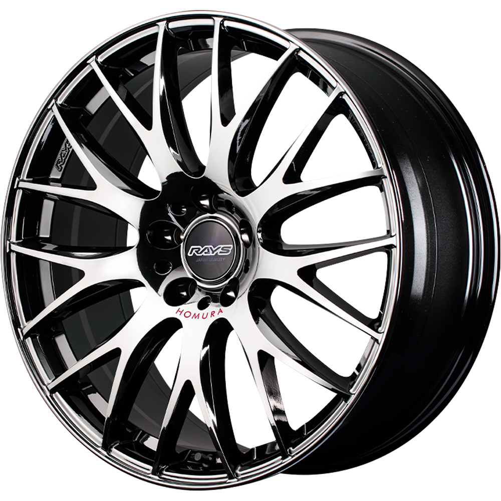 レイズ HOMURA(ホムラ) 2×9 Plus JET BLACK EDITION IV 18インチ