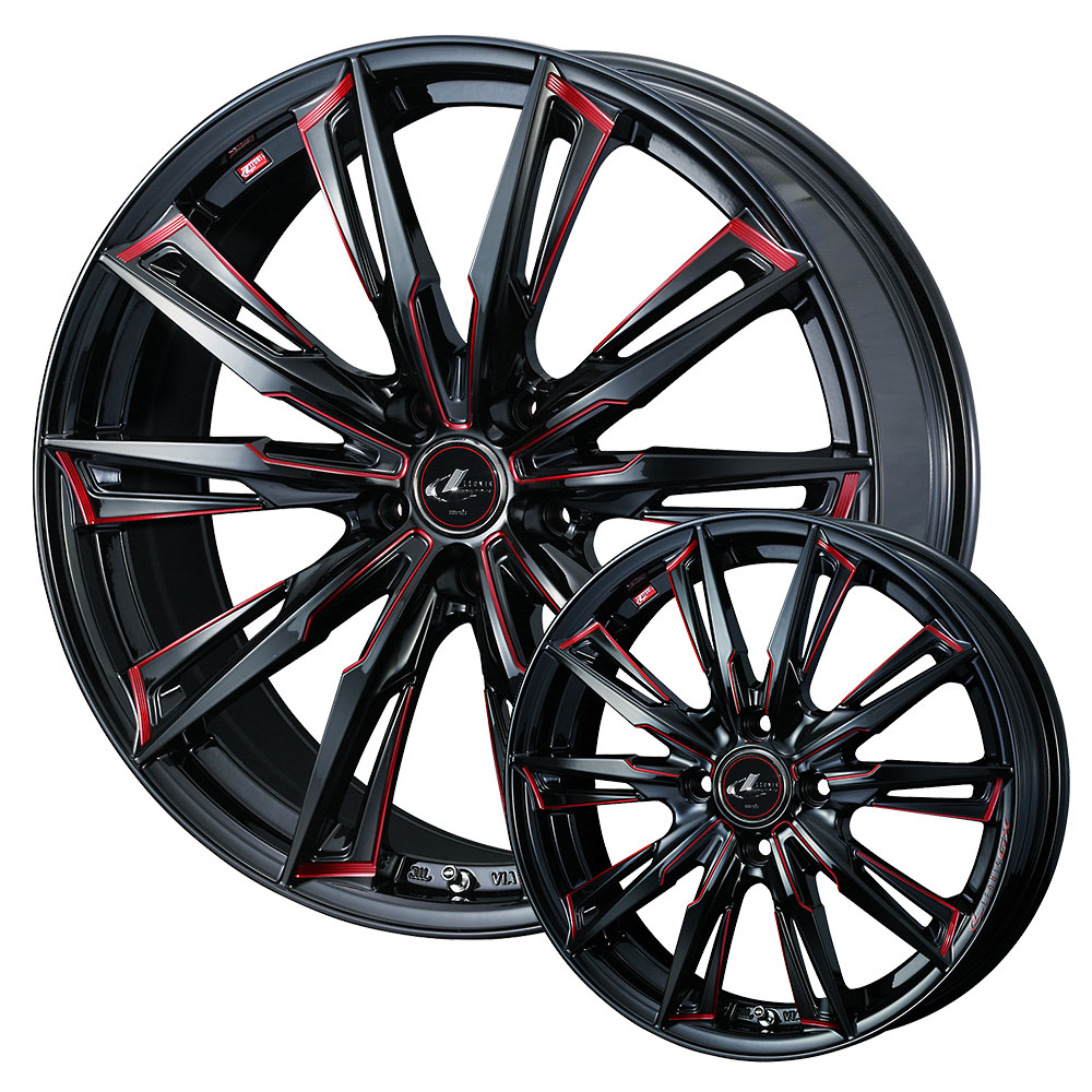 ウェッズ レオニス GX 17インチ - シエンタ NCP80系 NCP85G(トヨタ