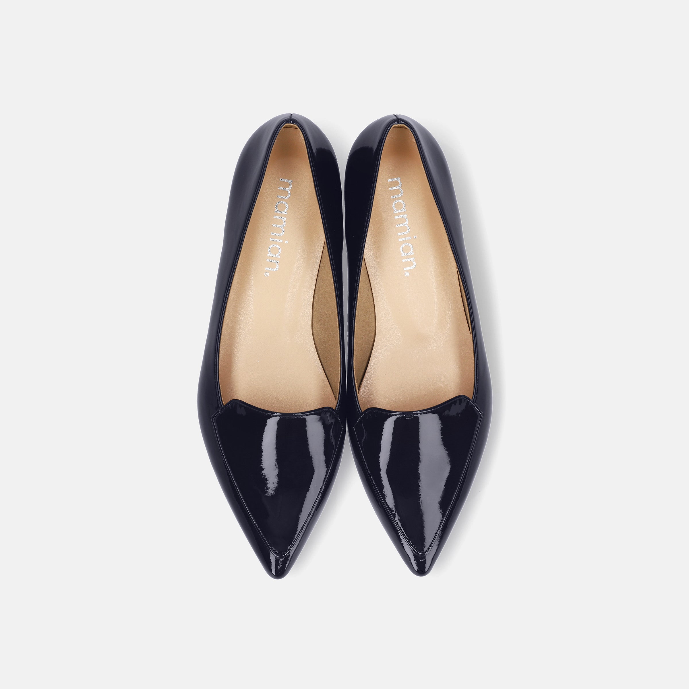 10%OFF：晴雨兼用／オペラ フラットシューズ（4783）ネイビーE