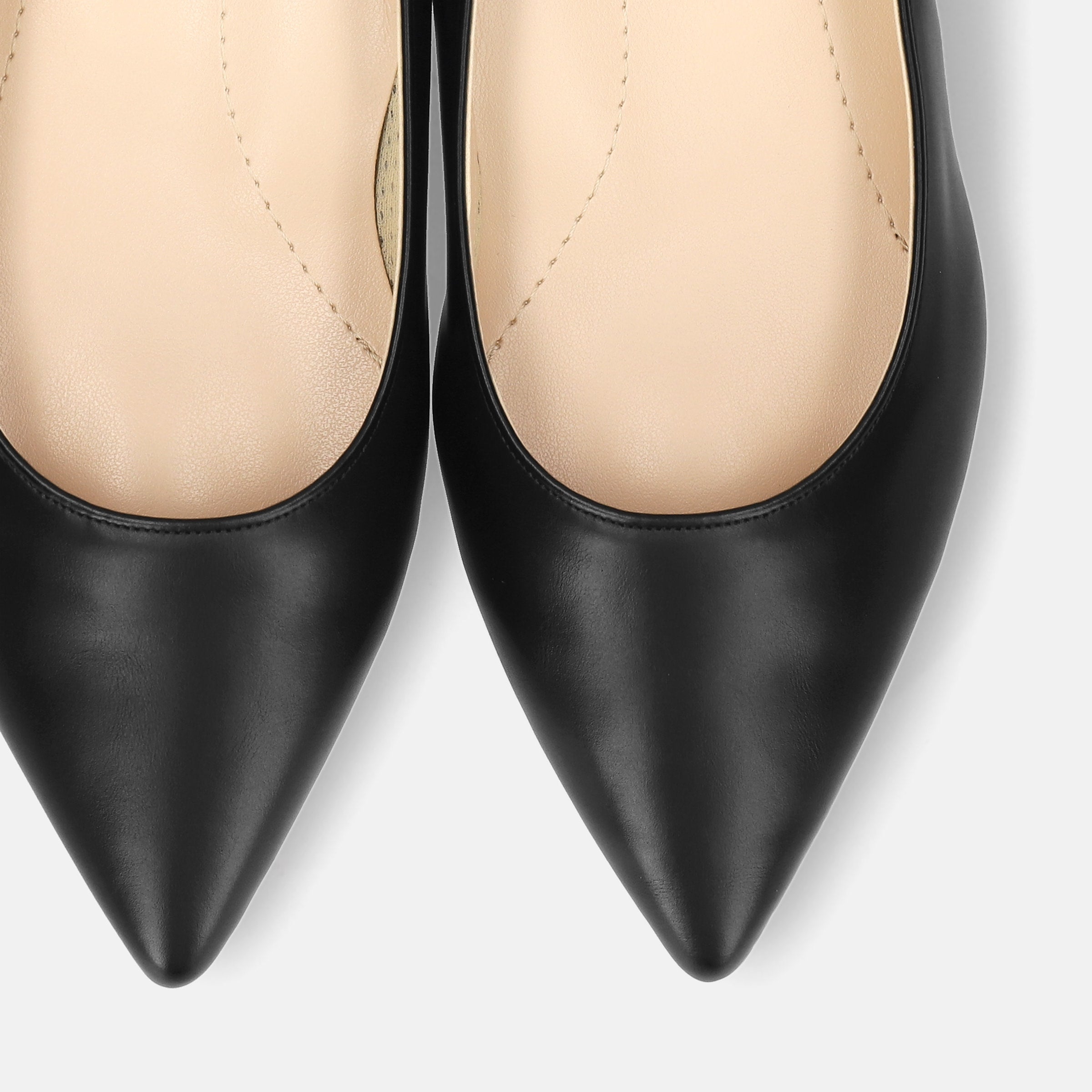 予約：2026SS：iCoN COLORS：ポインテッドトゥ フラットシューズ