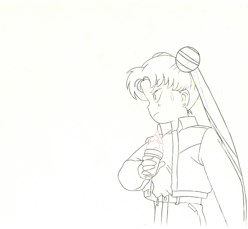 美少女戦士セーラームーンセル画｜月野うさぎ・火野レイ｜アニメと漫画