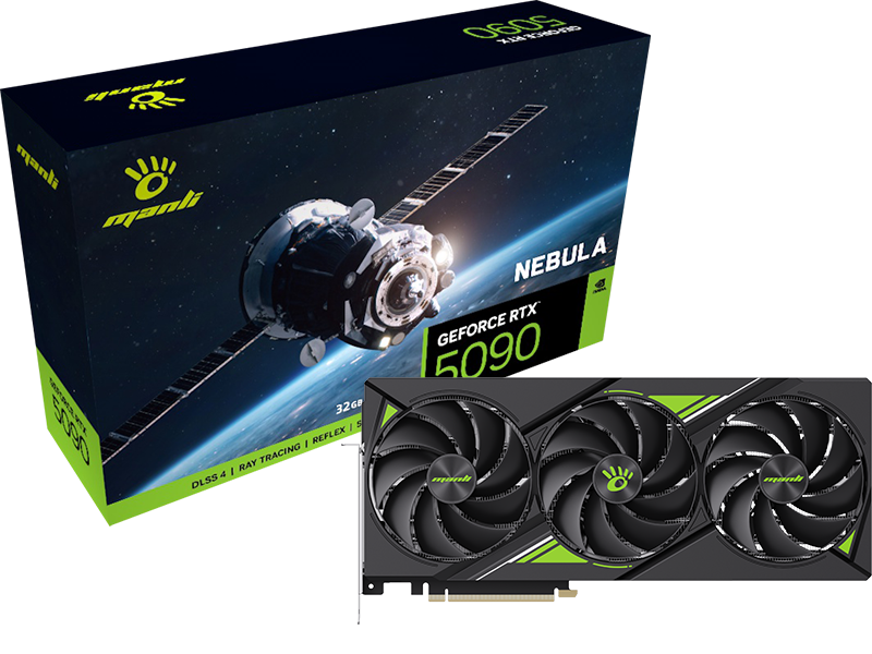 Manli Nebula GeForce RTX 5090 OC 32GB GDDR7