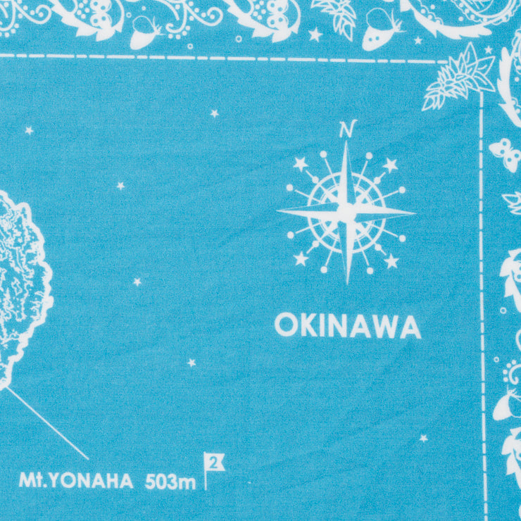 バンダナ/沖縄県｜地図グッズ｜Map Design GALLERYオンラインストア