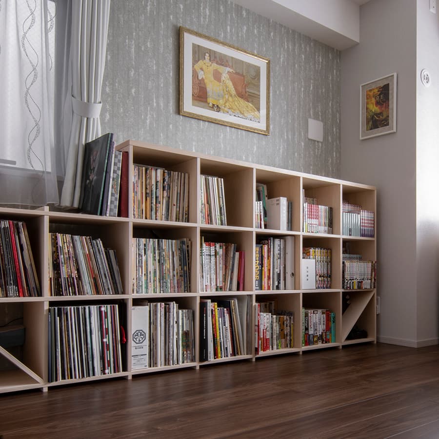 本棚 横長|本棚の通販はマルゲリータ