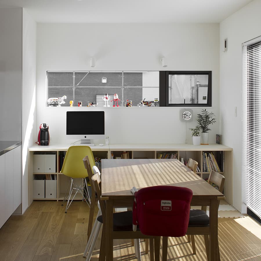 足元棚付きデスク 作業机|本棚の通販はマルゲリータ