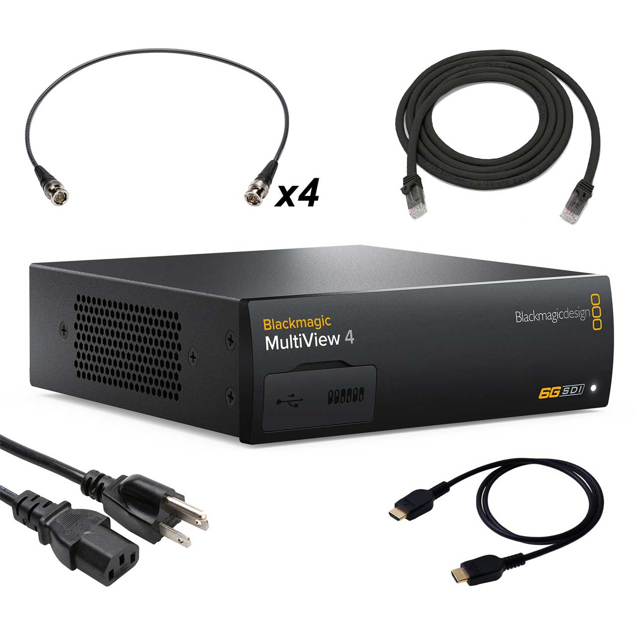 Blackmagic Design MultiView 4 MultiViewer Kit with SDI/HDMI