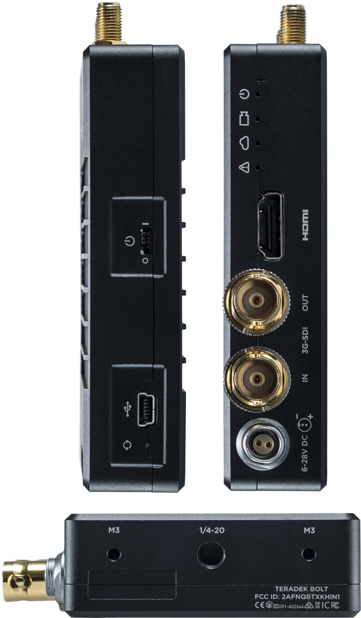 Teradek 10-1935-1G Bolt 500 XT SDI/HDMI Wireless Transmitter and