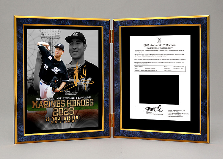 オンラインストア限定】2/9(金)選手直筆サイン入りフォトパネル(2023